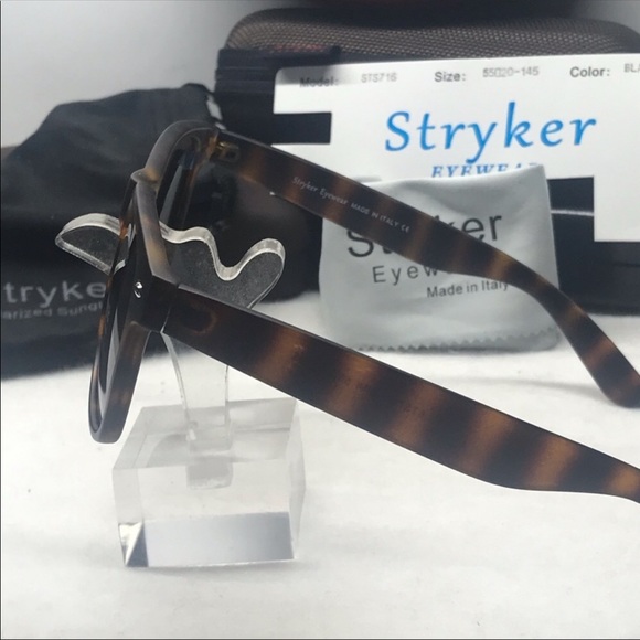 Stryker Polarized Tortoise with Brown lens 716 - Picture 2 of 3